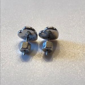 Marc By Marc Jacobs Jewelry - Marc by Marc Jacobs heart stud earrings Marc By Marc Jacobs Jewelry - Marc by Marc Jacobs heart stud earrings